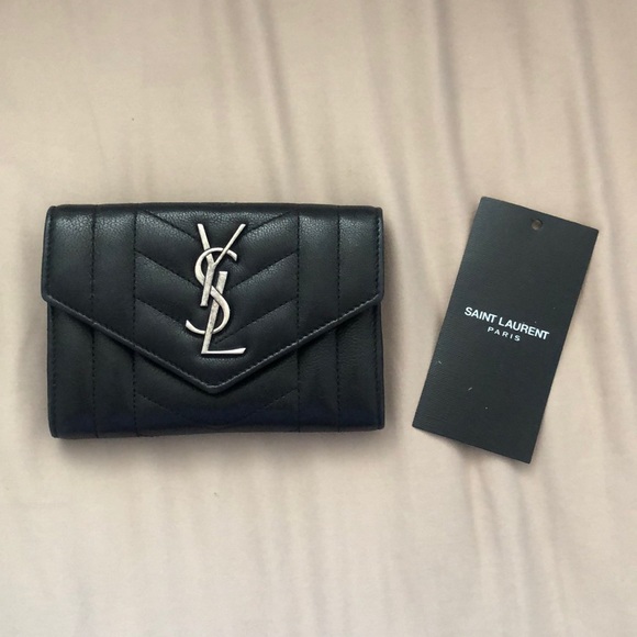 Yves Saint Laurent Bags Small Monogram Ysl Envelope Wallet Poshmark